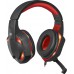 Gaming headset Warhead G-370 black+red, cable 2 m