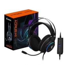 GIGABYTE AORUS H1 7.1 Surround Sound Wired Black Gaming Headset