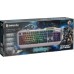 Defender Stainless steel GK-150DL RU 104 keys RGB 19 Anti-Ghost  gaming keyboard 