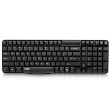 Rapoo E1050 Anti-Splash Wireless  BLACK Keyboard