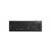 Rapoo NK1800 Wired USB   Black Keyboard