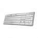 Rapoo MT700 Rechargeable Multi-Model Backlit WHITE Keyboard