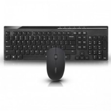 Rapoo X8100 Wireless Multimedia Combo Black Keyboard & Mouse 