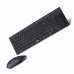 Rapoo X8100 Wireless Multimedia Combo Black Keyboard & Mouse 